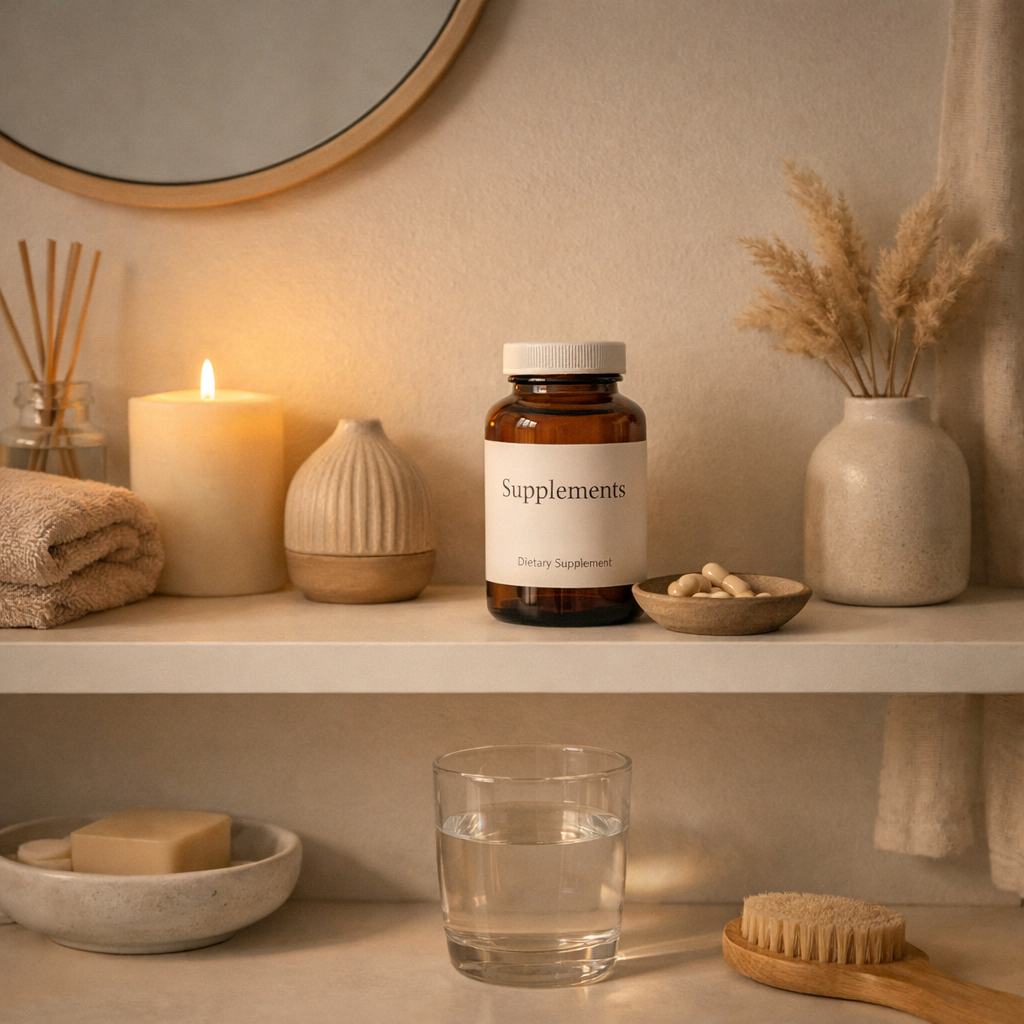 Oral microbiome balance infographic